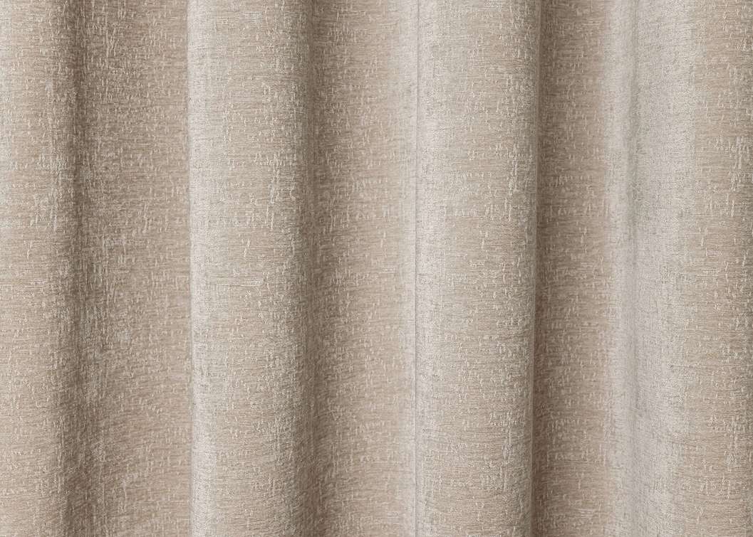 Sötétítő design függöny textil beige barna színben