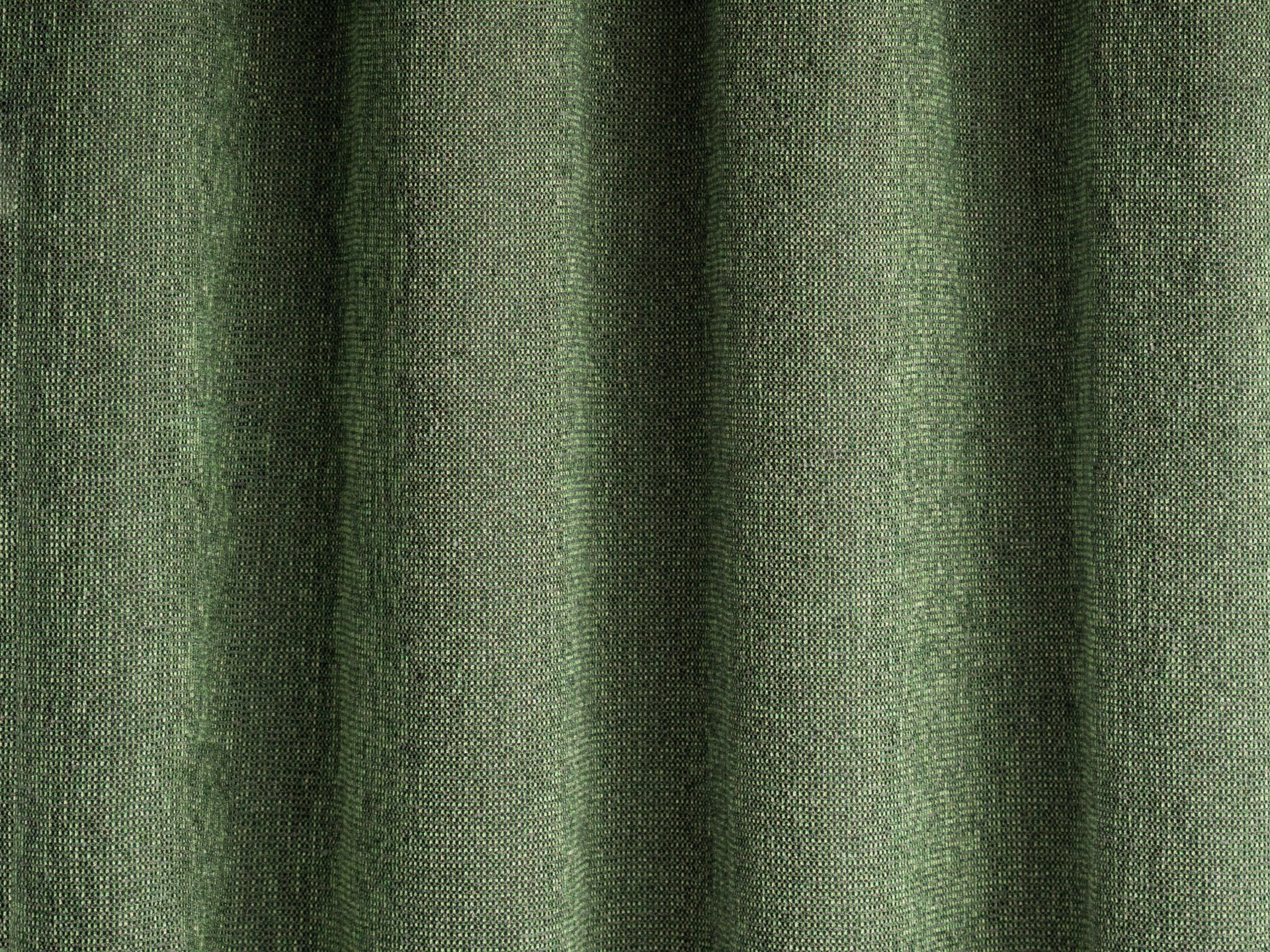 Design függöny textil zöld színben apró mintázattal