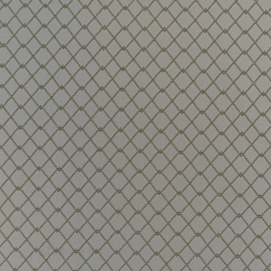 Design sötétítő függöny textil zöldes geometria mintával szürke alapon