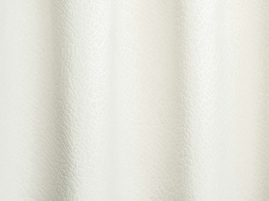 Geometria mintás fehér színű sötétítő függöny textil