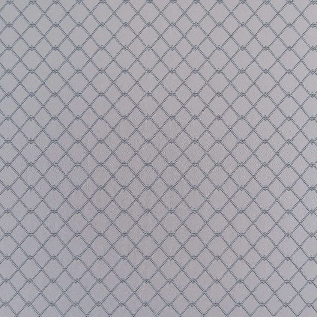 Design sötétítő függöny textil anyag ezüstös szürke geometria szürke alapon